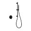 Set grifo de ducha empotrado monomando MONZA negro mate de IMEX